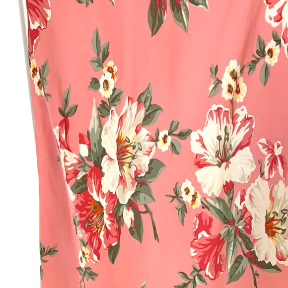 SILK MIDI DRESS Lined Sleeveless JONES NY SIGNATURE PETITE Sz 6 P - Picture 4 of 14